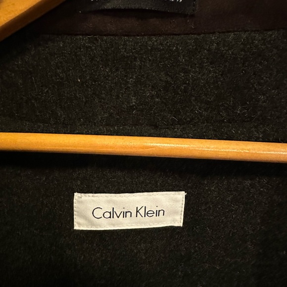 Calvin Klein men’s 42 regular jacket faux suede wool lining - Picture 6 of 6